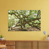 Mighty Angel Oak Leinwanddruck (Insitu (Wohnzimmer))