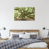 Mighty Angel Oak Leinwanddruck (Insitu (Schlafzimmer))