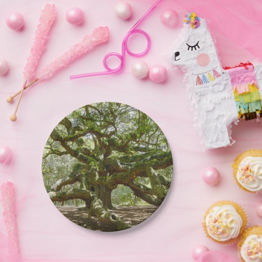 Mighty Angel Oak Pappteller (Party)