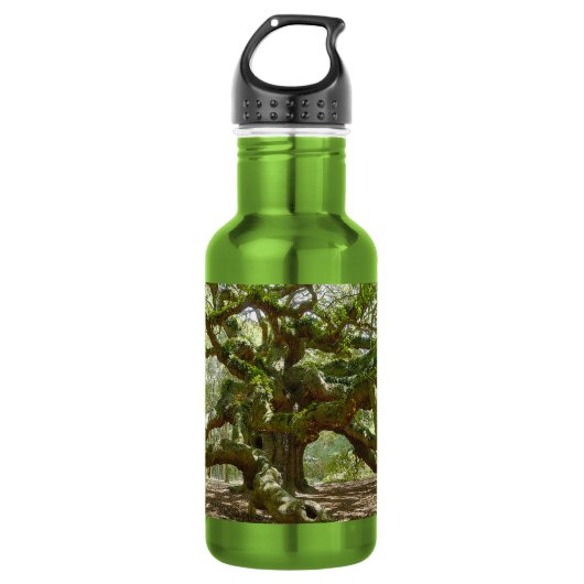 Mighty Angel Oak Water Flasche Edelstahlflasche (Vorderseite)