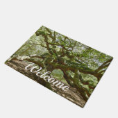 Mighty Angel Oak Willkommen Doormat Fußmatte (Schrägansicht)