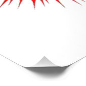 Mighty Bear – Raw Strength of Nature Poster (Ecke)