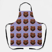 Mighty Bear – Raw Strength of Nature Schürze (Vorderseite)