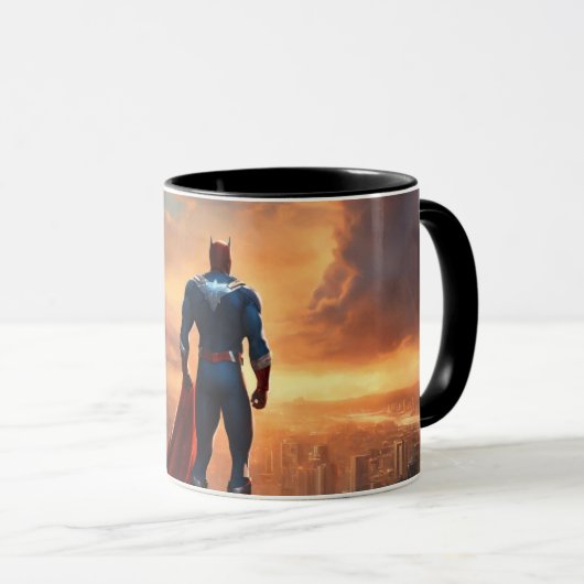 Mighty Brew: Entfesseln Sie Ihren inneren Helden m Tasse (VorderseiteRechts)