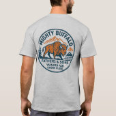 Mighty Buffalo Adult T - Shirt (Rückseite)