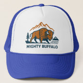 Mighty Buffalo Truckerkappe (Vorderseite)