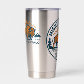 Mighty Buffalo tumbler Thermobecher (Links)