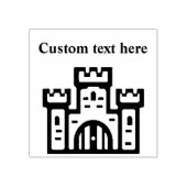 Mighty Castle Custom Rubber Stamp Gummistempel (Prägung)