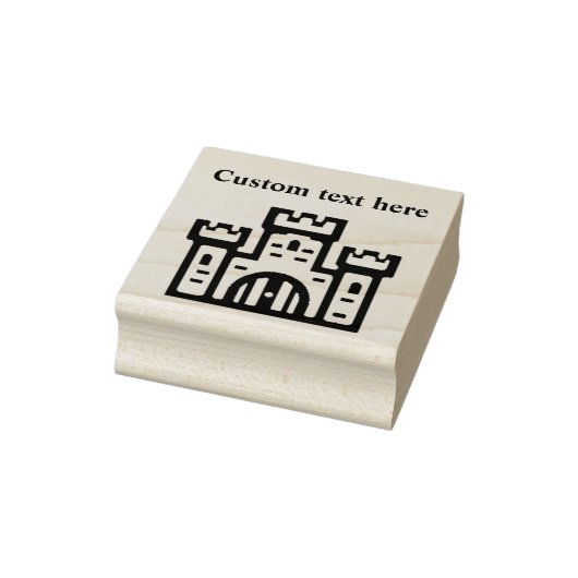 Mighty Castle Custom Rubber Stamp Gummistempel (Stempel)