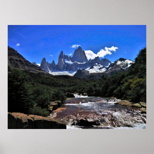 Mighty Cerro Fitz Roy Poster (Vorne)
