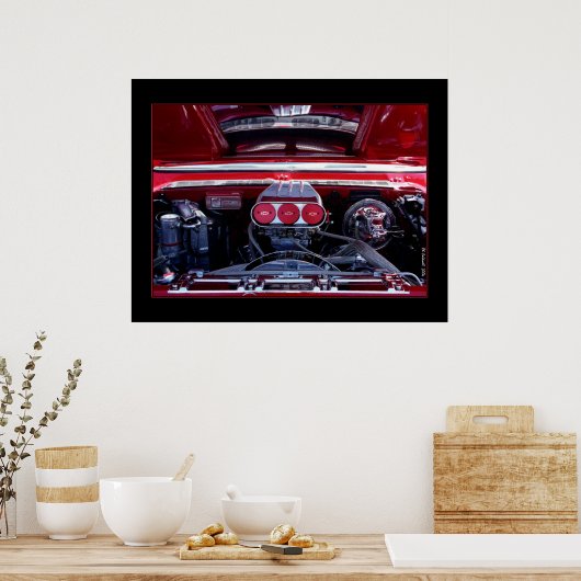 Mighty Chevy Poster (Küche)