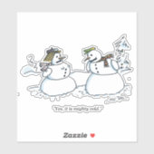 Mighty Cold Aufkleber (Blatt)