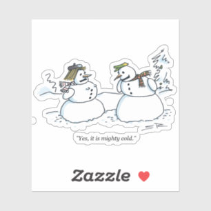 Mighty Cold Aufkleber