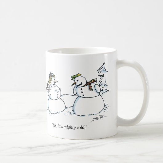 Mighty Cold links Tasse (Rechts)