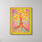 Mighty Colorful Tree Leinwanddruck (Vorderseite)