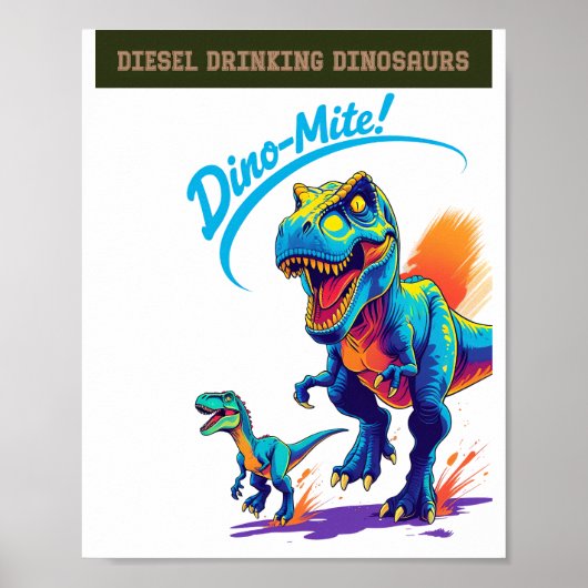Mighty Dino Poster (Vorne)