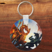 Mighty Dragon Keyhain Schlüsselanhänger (Vorderseite)