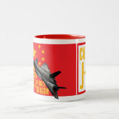 Mighty Dragon Zweifarbige Tasse (Mittel)