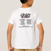 Mighty Ducks 10U South - Jugend mit Namen und Name T-Shirt (Rückseite)