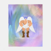 Mighty Guardian Regenbogendecke Fleecedecke (Vorderseite)