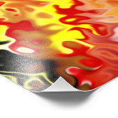 Mighty Humbled: Moderne Kunst Fotodruck (Ecke)