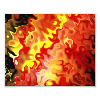 Mighty Humbled: Moderne Kunst Fotodruck