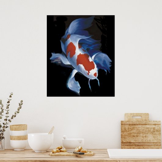 Mighty Koi Poster (Küche)