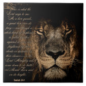 Mighty Lion Fliese (Vorderseite)