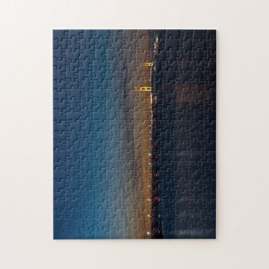 Mighty Mac am Abend Pano Puzzle (Vertikal)