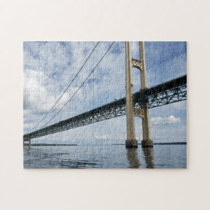 Mighty Mac, Mackinac Suspension Bridge, Michigan Puzzle