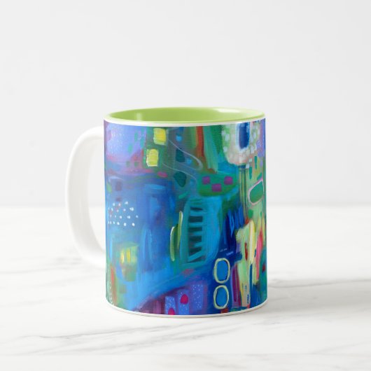 Mighty Maiden mit einer Mission - Tasse (Vorderseite Links)