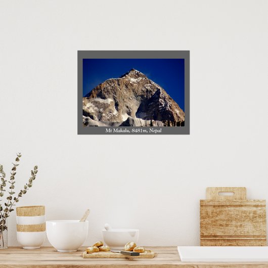 Mighty Makalu Poster (Küche)