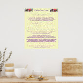 Mighty Mama Gebet Poster (Küche)