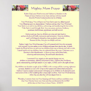 Mighty Mama Gebet Poster