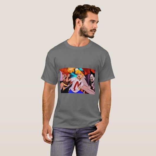 Mighty Max Skullmaster Norman T-Shirt (Vorne ganz)