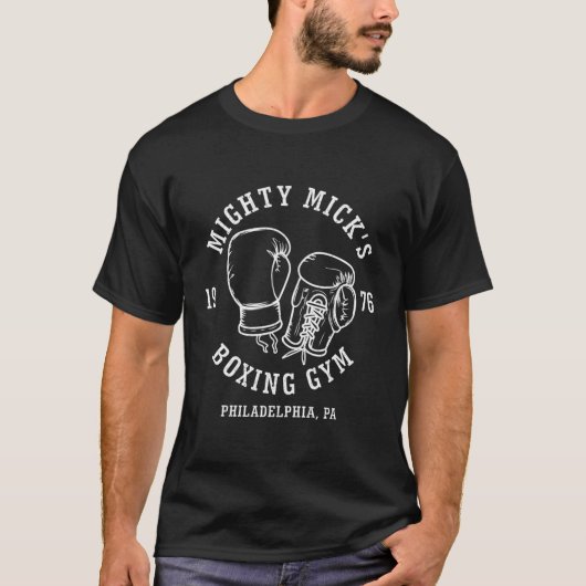 Mighty Micks Boxgym 1976 T-Shirt (Vorderseite)