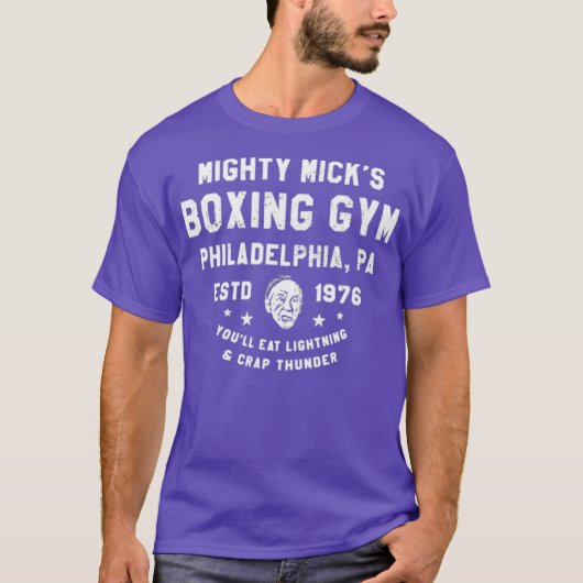 Mighty Mick's Boxstudio T-Shirt (Vorderseite)