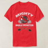 Mighty Mole Hunter T-Shirt (Design vorne)
