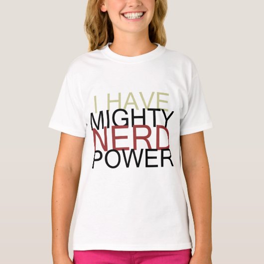 MIGHTY-NERD-POWER HOODIE (Vorderseite)