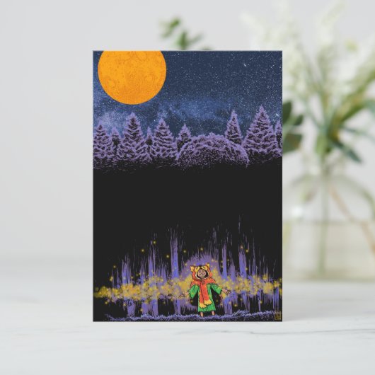 Mighty Nizz und die Fireflies Dankeskarte (Stehend Vorderseite)