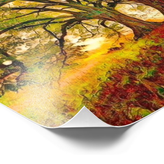 Mighty Oak Fotodruck (Ecke)