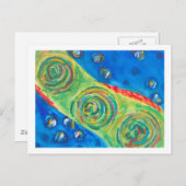 Mighty Octopus Postkarte (Vorne/Hinten)