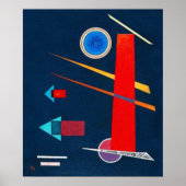 Mighty Red - Kandinsky Poster (Vorne)