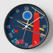 Mighty Red - Kandinsky Uhr (Vorderseite)