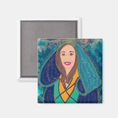 Mighty Renee Magnet (Vorderseite/Rückseite)