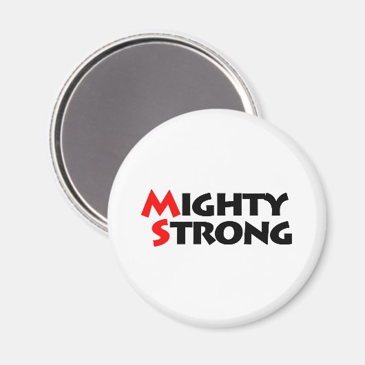 Mighty Strong Magnet (Vorderseite/Rückseite)