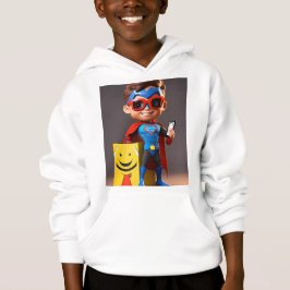 Mighty Superhero Boy Hoodie