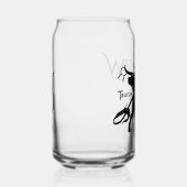 Mighty Taurus Bull Zodiac Monogram Dosenglas (Rechts)