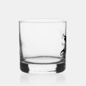Mighty Taurus Bull Zodiac Monogram Whiskyglas (Rechts)