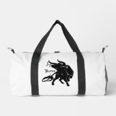 Mighty Taurus The Bull Zodiac Duffle Bag (Vorderseite)